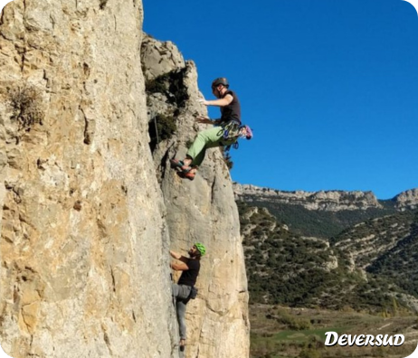 Stage escalade peur de la chute