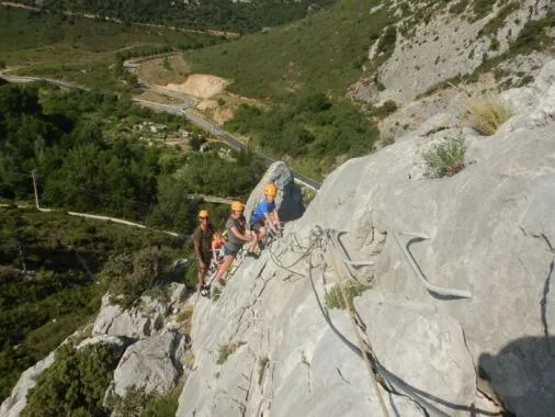 Via ferrata La Pichona (privatisé 1 à 4) - Saint-Paul de Fenouillet