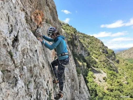 Escalade en falaise (privatisé 5 à 6 pers.)