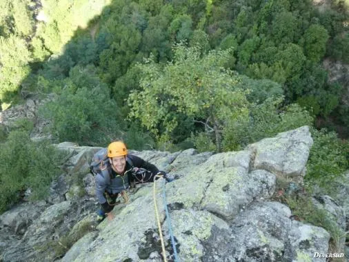 Escalade en grande voie - 1 pers - 1/2 J