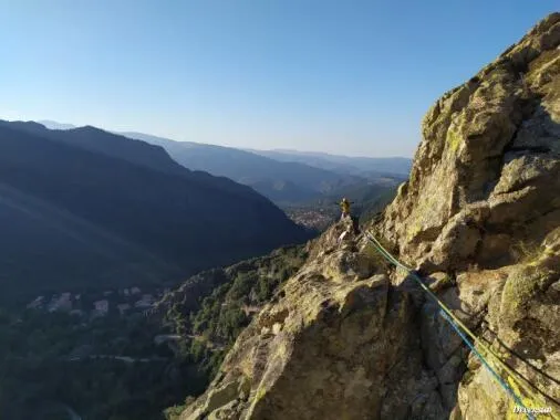 Escalade en grande voie - 1 pers - 1/2 J