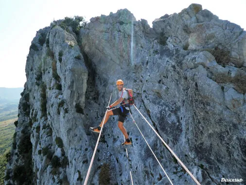 Via-Ferrata La Panoramique (privatisé 1 à 4)- Saint-Paul de Fenouillet