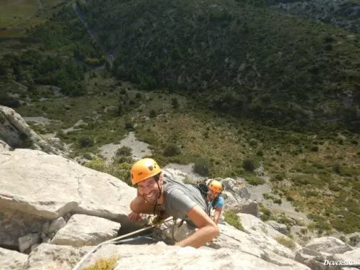 Escalade en grande voie - 2 pers - 1/2 J