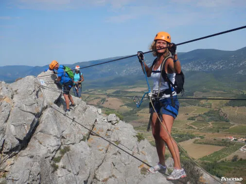Via-Ferrata La Panoramique (privatisé 1 à 4)- Saint-Paul de Fenouillet