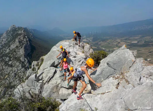 Via-Ferrata La Panoramique (privatisé 1 à 4)- Saint-Paul de Fenouillet