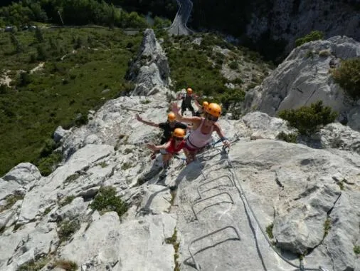 Via ferrata La Pichona (privatisé 1 à 4) - Saint-Paul de Fenouillet